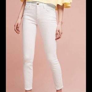Pilcro and the Letterpress white jeans